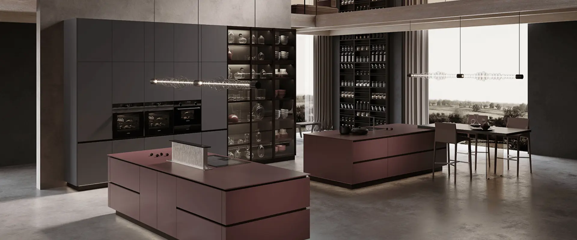 Bergamo Kitchen design by Queens Living Furniture & Kitchens