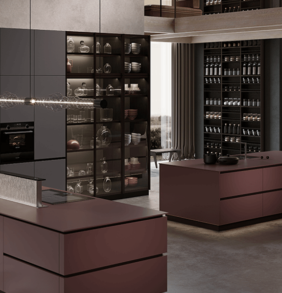 Bergamo Kitchens design by Queens Living Furniture & Kitchens